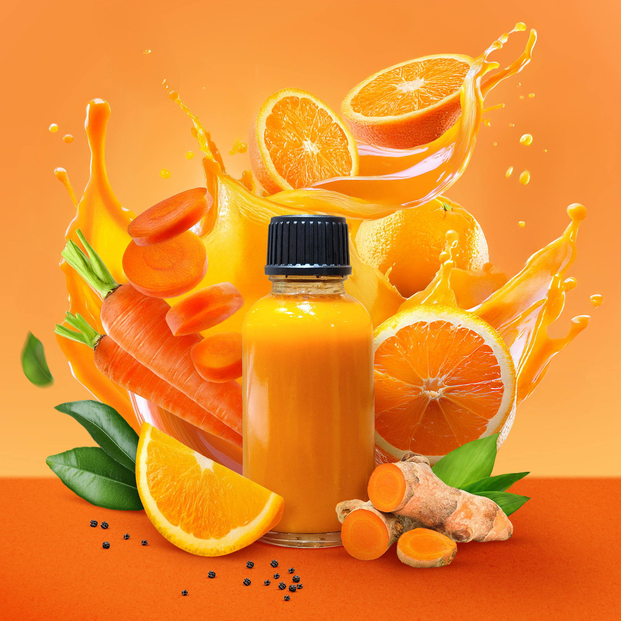 R8 - Golden Aura - Turmeric & Carrot Shot - 30ml