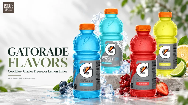 Các Vị Gatorade: Cool Blue, Glacier Freeze Hay Lemon Lime?