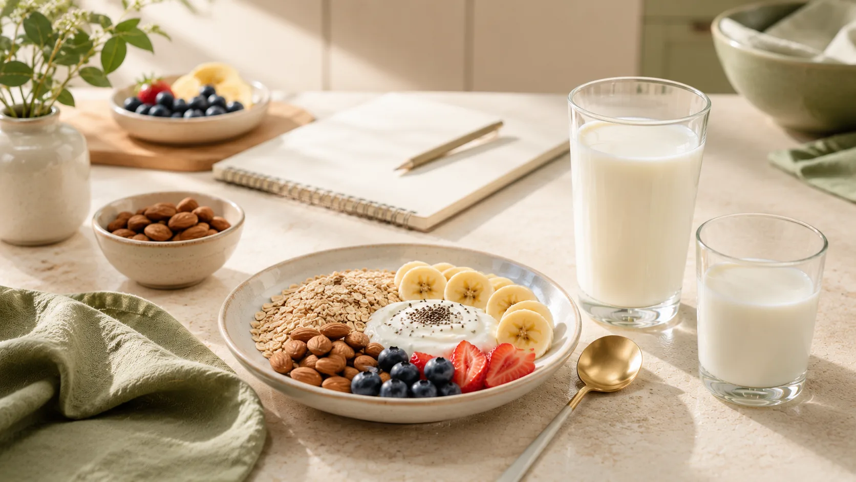 Sữa ít béo giảm cân không và cách kiểm soát calories hợp lý