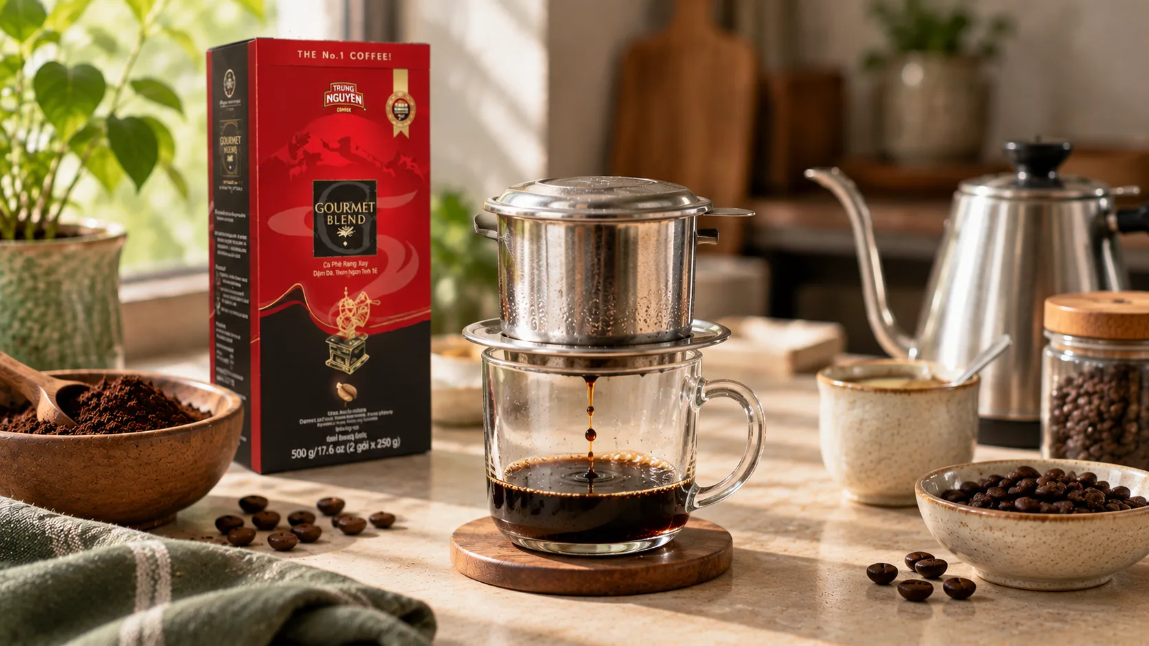 C&aacute;ch pha c&agrave; ph&ecirc; phin đậm để l&agrave;m c&agrave; ph&ecirc; trứng tại nh&agrave;
