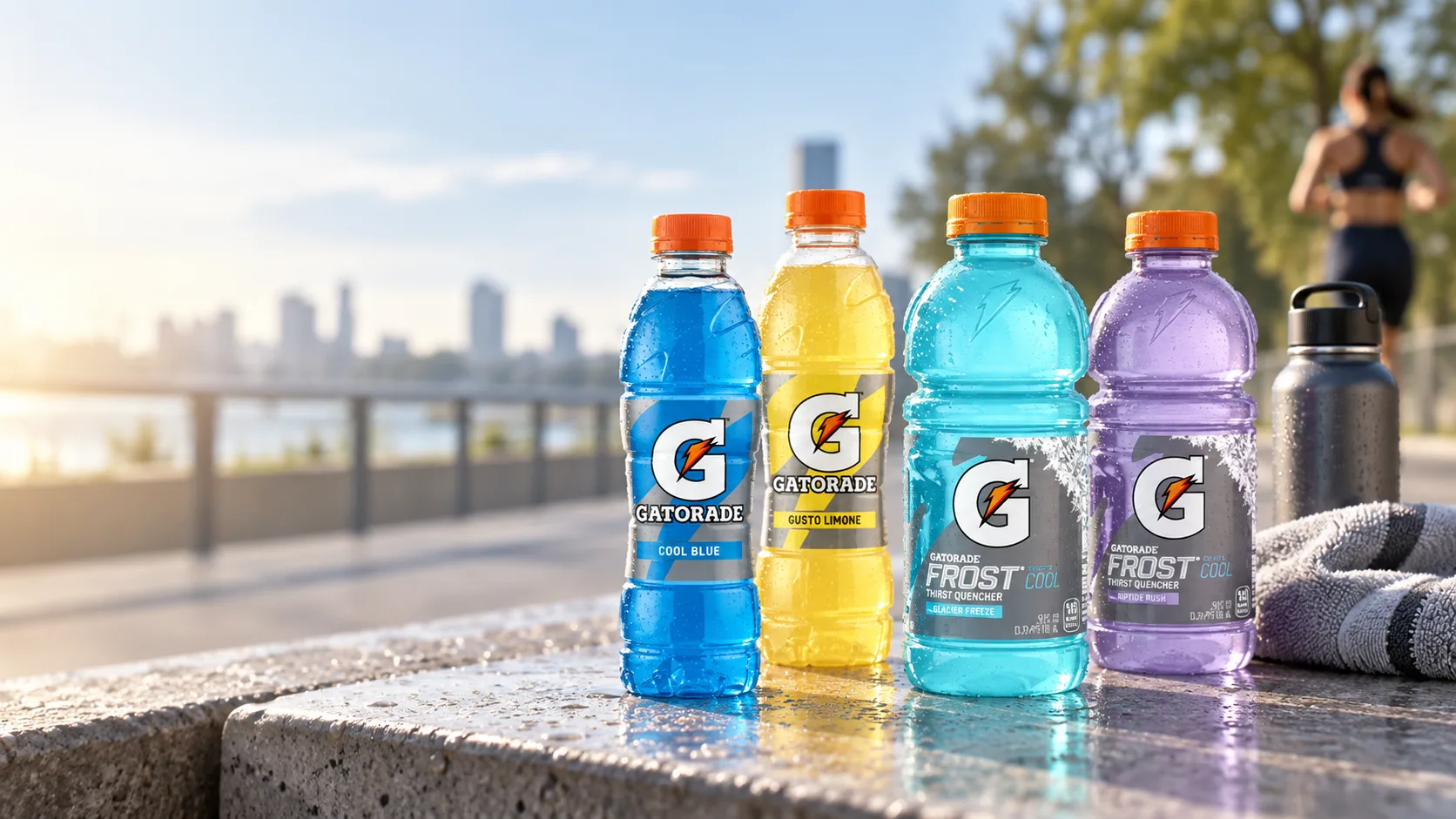 Bốn lựa chọn Gatorade cho nhu cầu bổ sung nước v&agrave; điện giải khi vận động