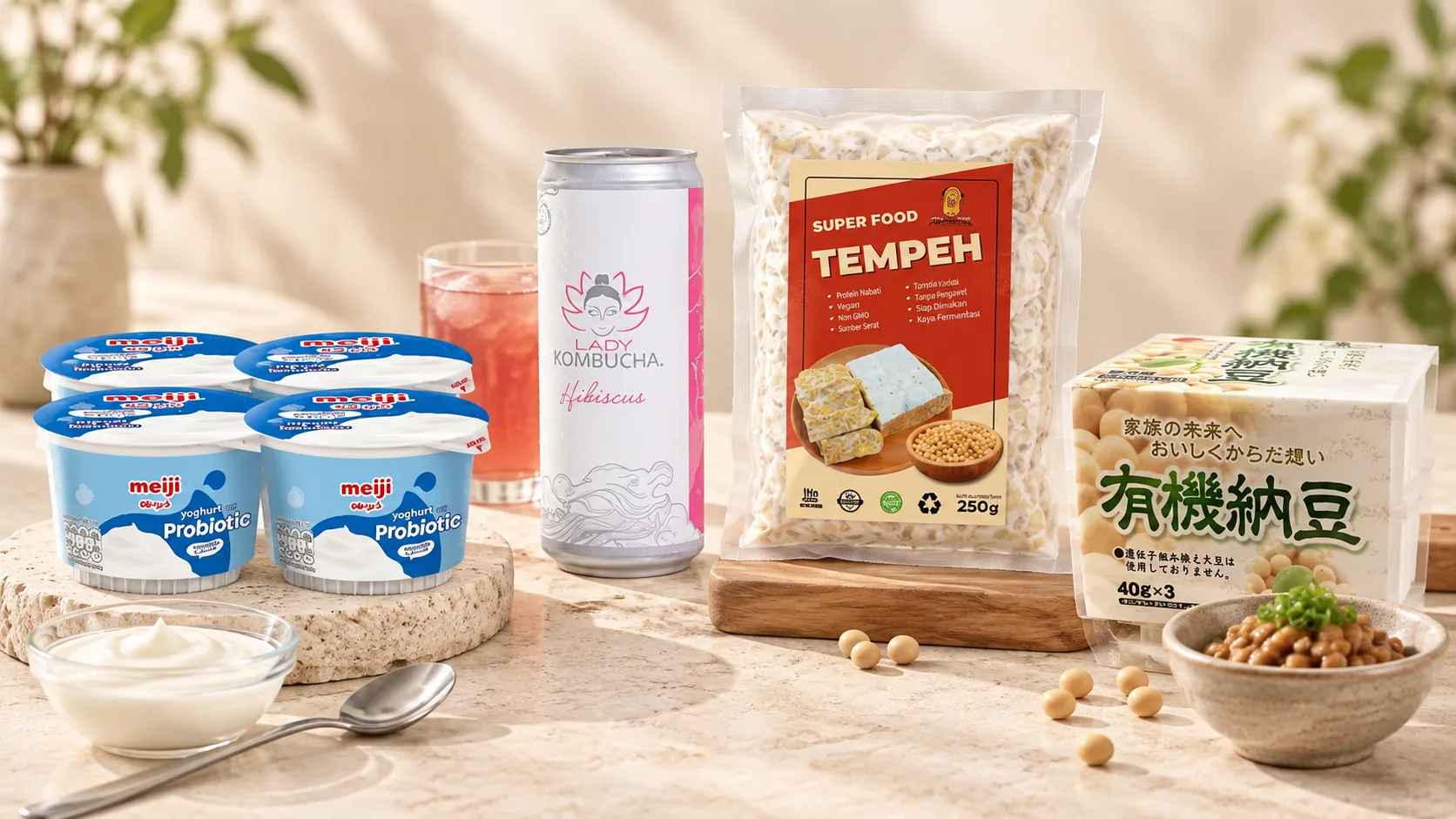 Gợi &yacute; sữa chua, kombucha, tempeh v&agrave; natto cho c&aacute;c nhu cầu sử dụng kh&aacute;c nhau