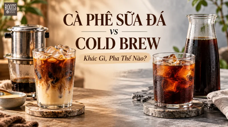 Cà Phê Sữa Đá vs Cold Brew: Khác Gì, Pha Thế Nào?