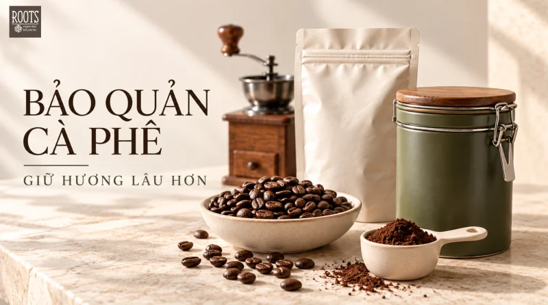 Cách Bảo Quản Cà Phê Rang Xay Và Cà Phê Hạt