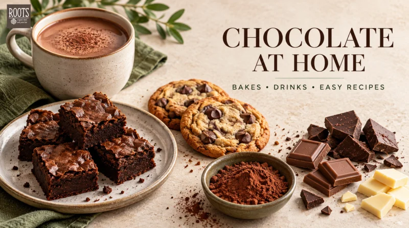 Công Thức Làm Bánh Và Đồ Uống Với Chocolate Tại Nhà