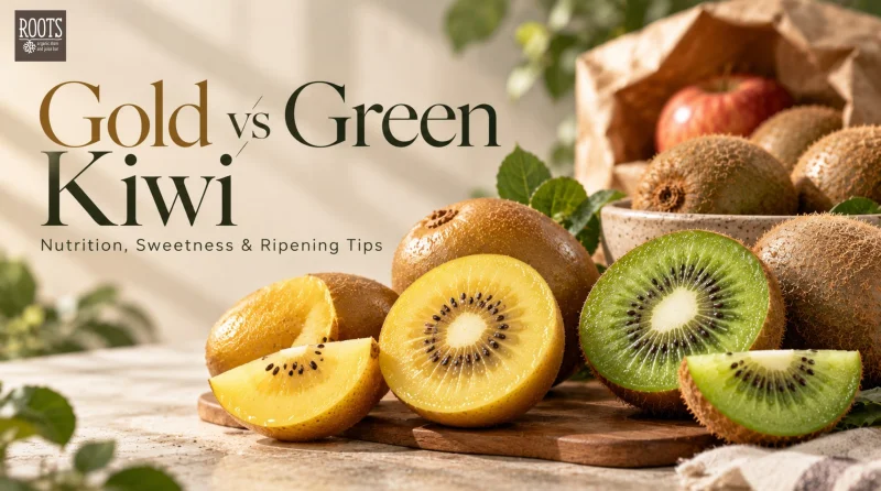Kiwi Vàng Và Kiwi Xanh: So Sánh Dinh Dưỡng, Vị Ngọt Và Mẹo Ủ Kiwi Chín Tự Nhiên