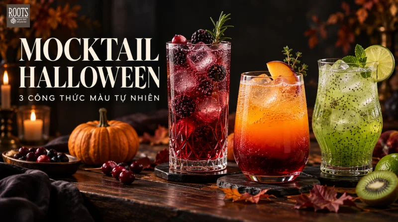 Mocktail Halloween Màu Sắc Cho Tiệc Tại Nhà: 3 Công Thức Tự Nhiên & Mẹo Phân Tầng Đẹp Mắt