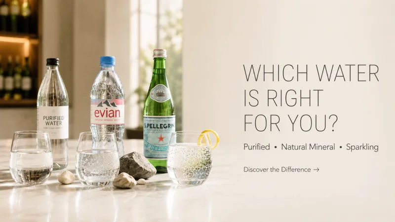 Nước Tinh Khiết, Nước Khoáng Và Nước Có Ga Khác Nhau Thế Nào? Hướng Dẫn Chọn Đúng Cho Sức Khỏe