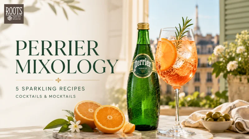 Perrier Pha Gì Ngon? 5 Công Thức Mocktail Và Cocktail Sủi Bọt Chuẩn Phong Cách Pháp