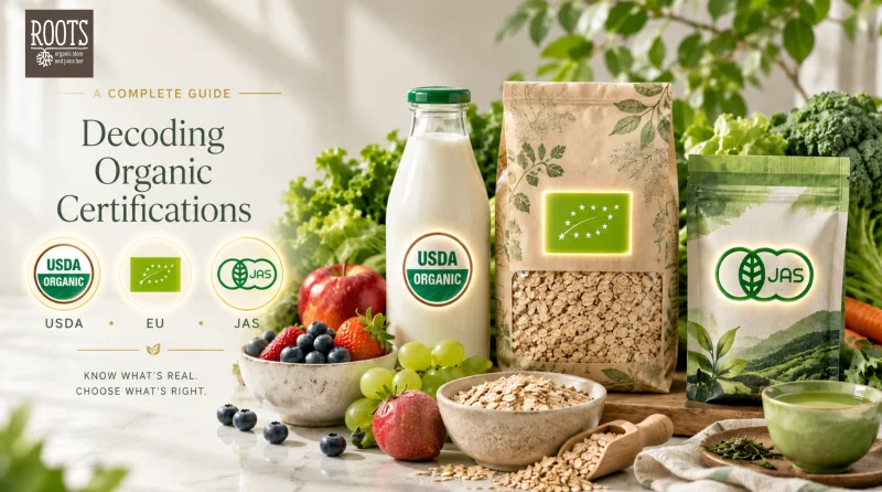 Phân Biệt & Giải Mã Các Chứng Nhận Hữu Cơ Quốc Tế (USDA, EU, JAS) Từ A-Z