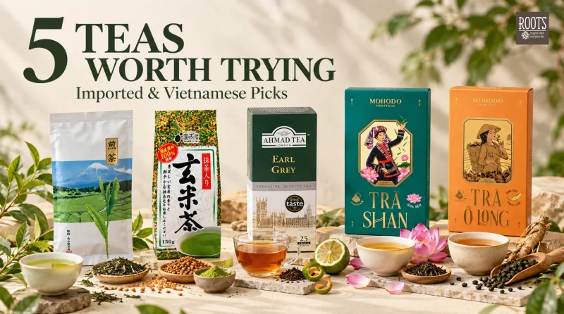 Top 5 Loại Trà Ngon Nhập Khẩu & Trà Việt Đáng Thử