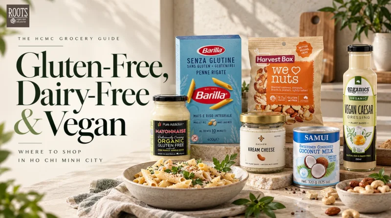 Where to Buy Gluten-Free, Dairy-Free, and Vegan Groceries in Ho Chi Minh City