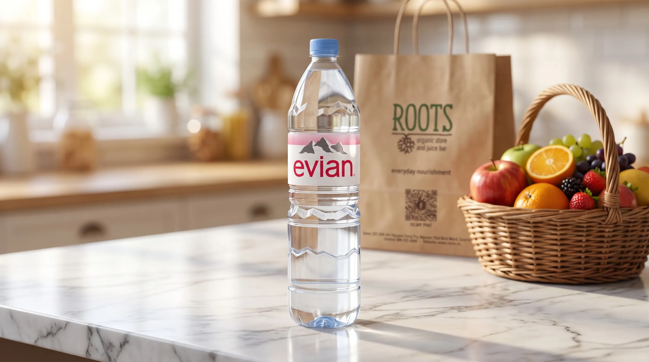 Nước khoáng thiên nhiên không ga Evian 1500ml
