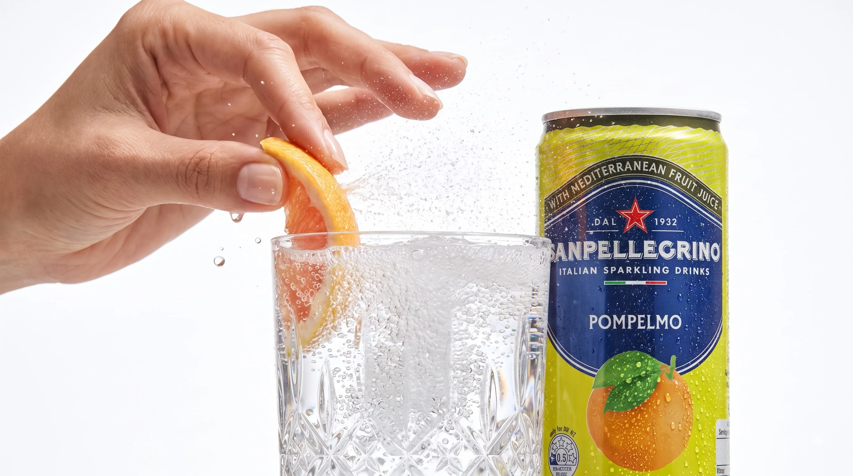 Cấu trúc bọt ga sủi tăm và tinh dầu bưởi tự nhiên của San Pellegrino